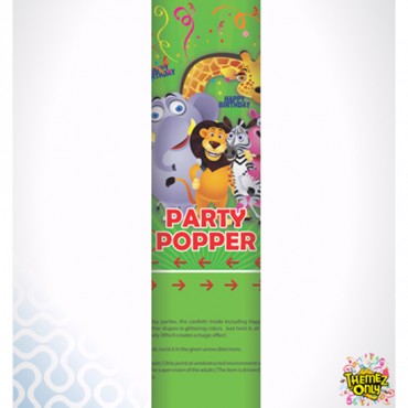 Themez Only Jungle Paper Popper 1 Piece Pack